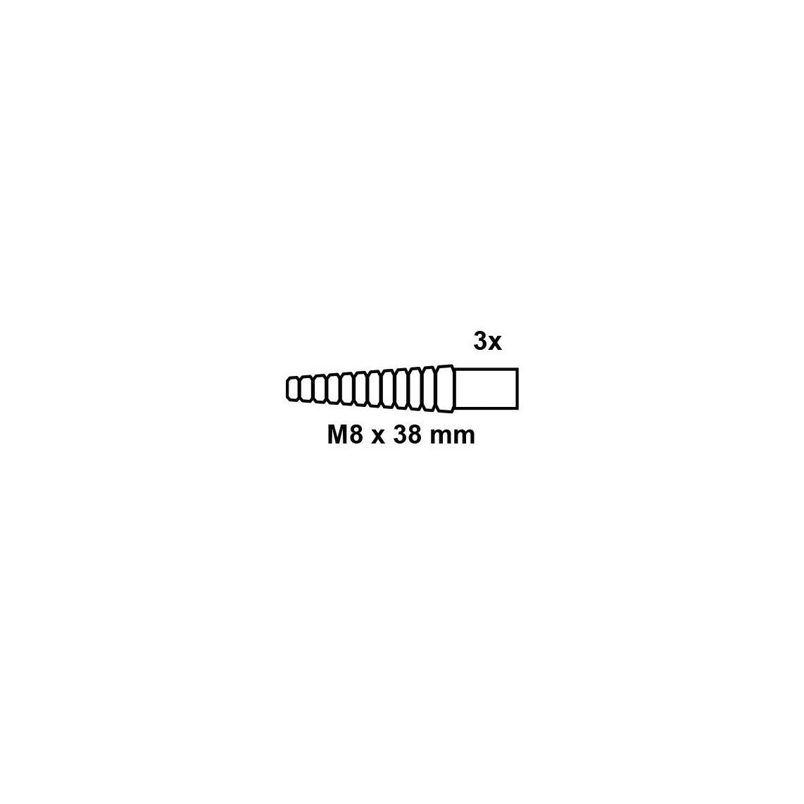 97340010 multifunctionele plug, M8 x 38 mm (3x) vue 2