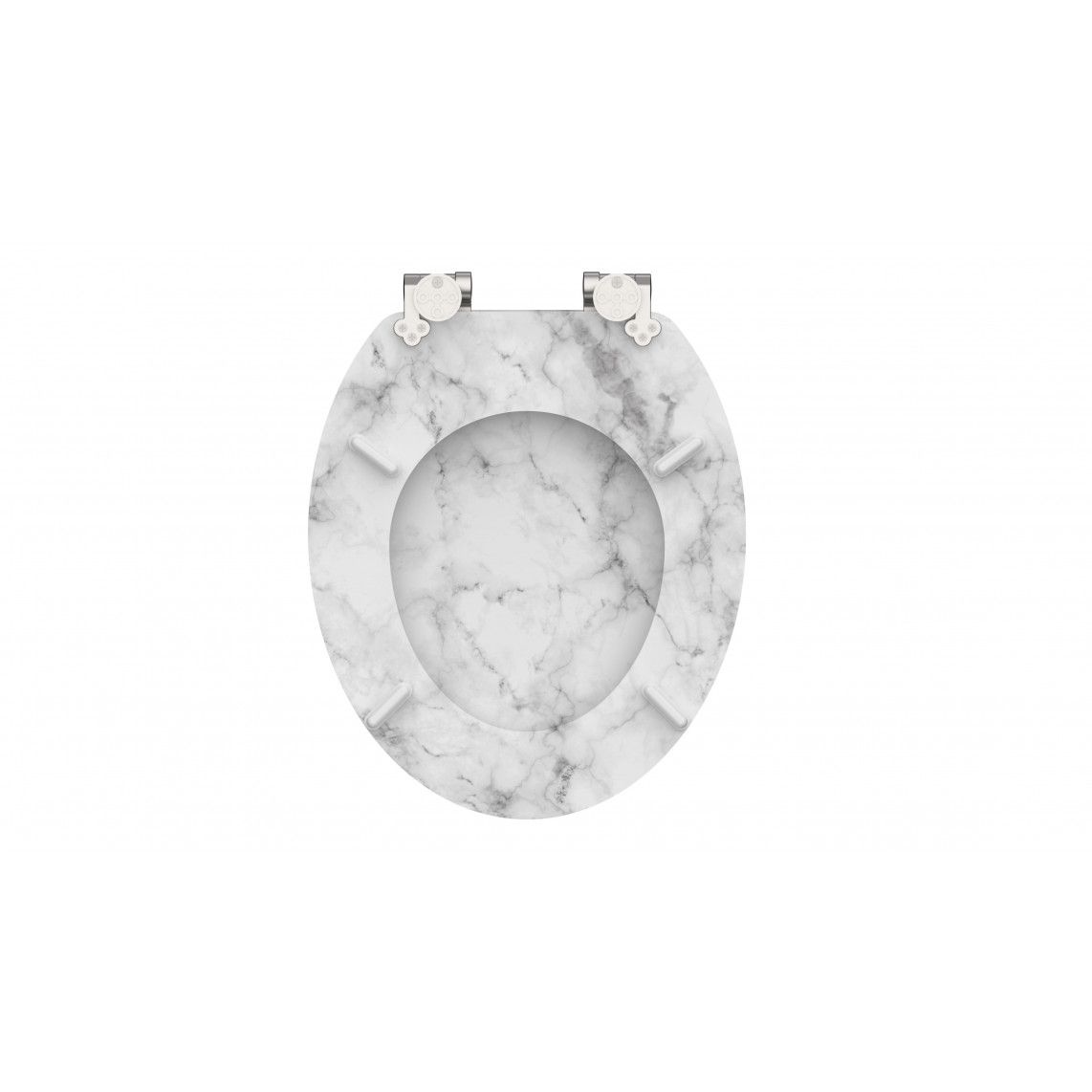 80194 abattant WC en MDF MARMOR STONE, avec frein de chute vue 6