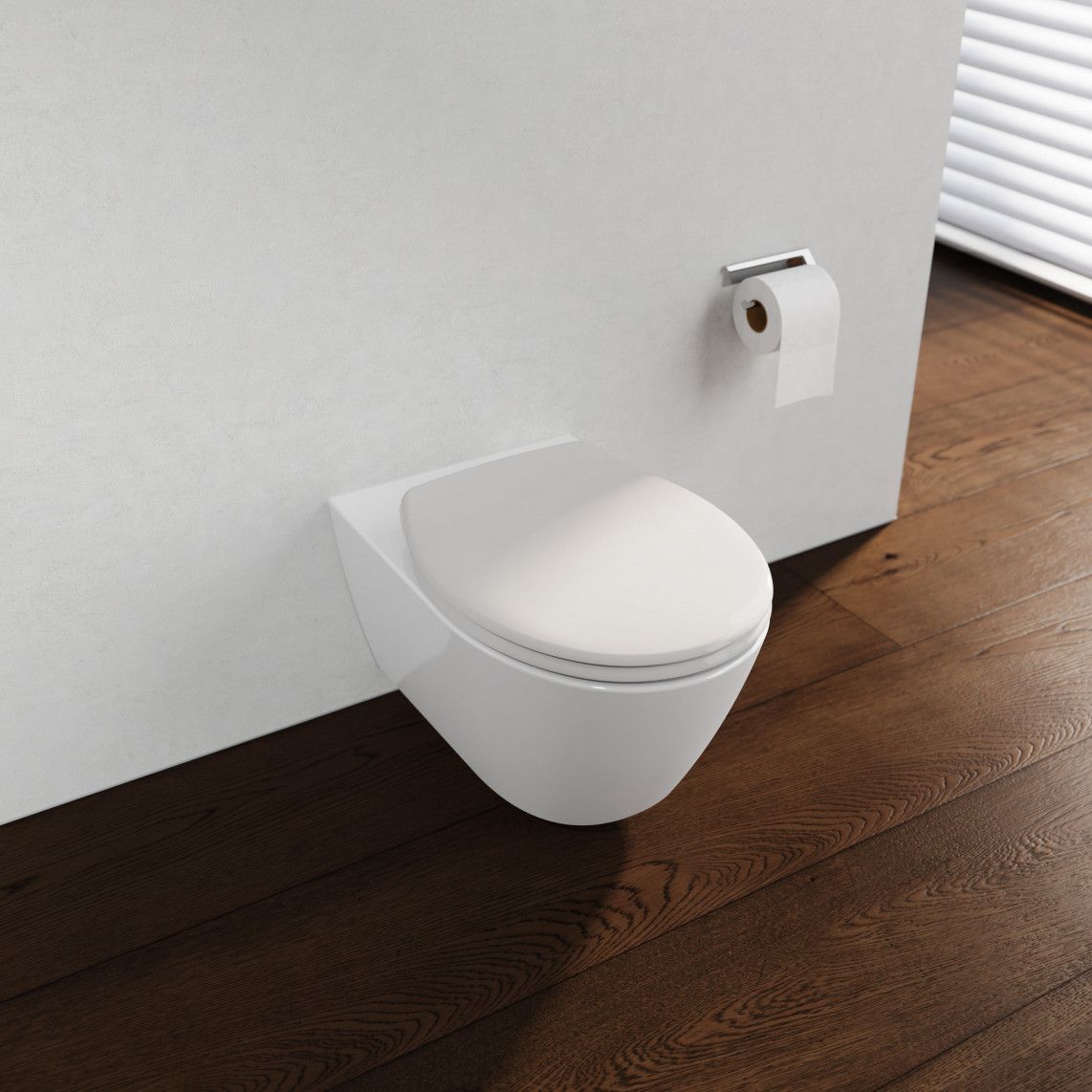 82650 Abattant wc en duroplast WHITE, PREMIUM, avec frein de chute vue 9