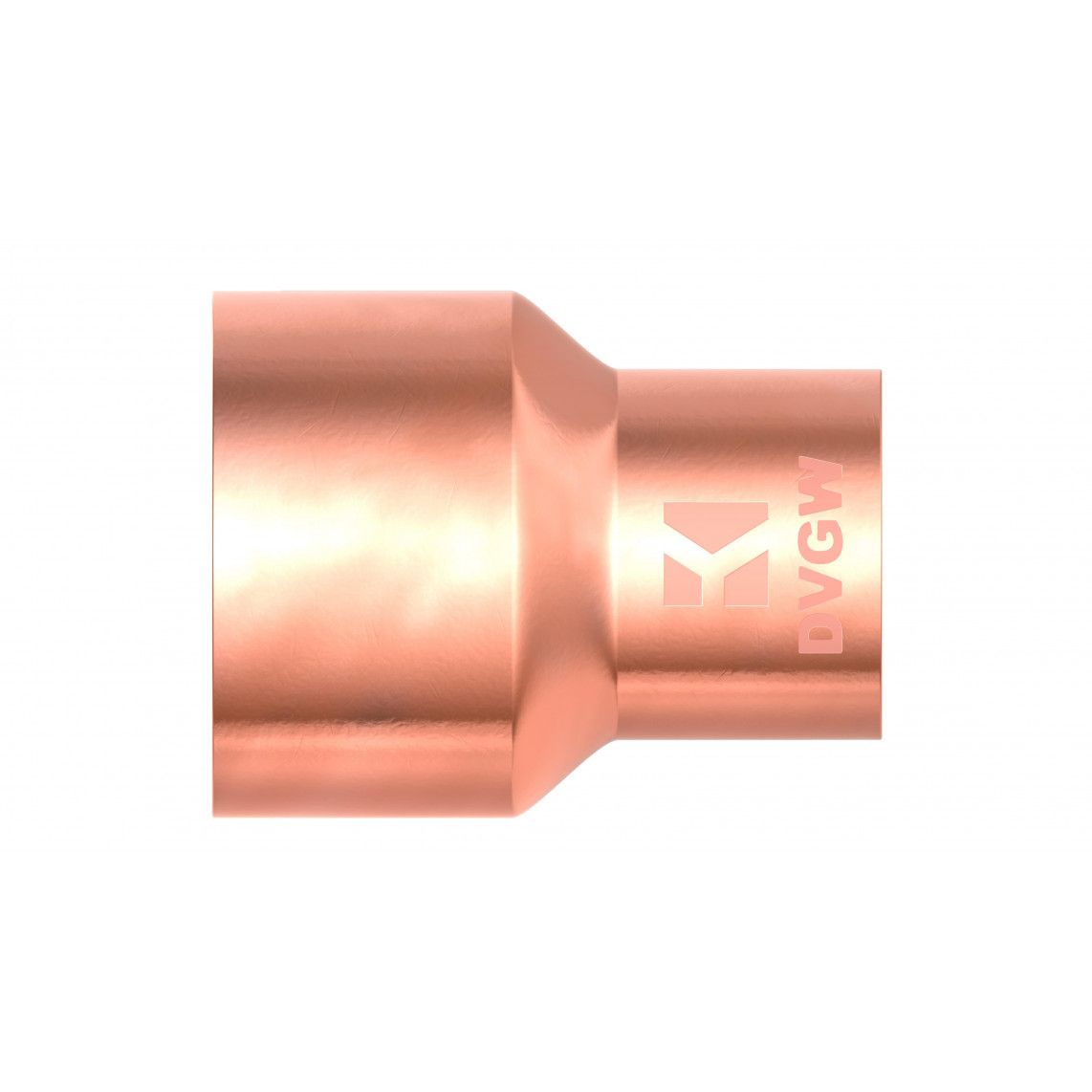 989064017 CU verloopsok, blanco, 22 mm x 15 mm, 2 mofen, (5240) vue 2
