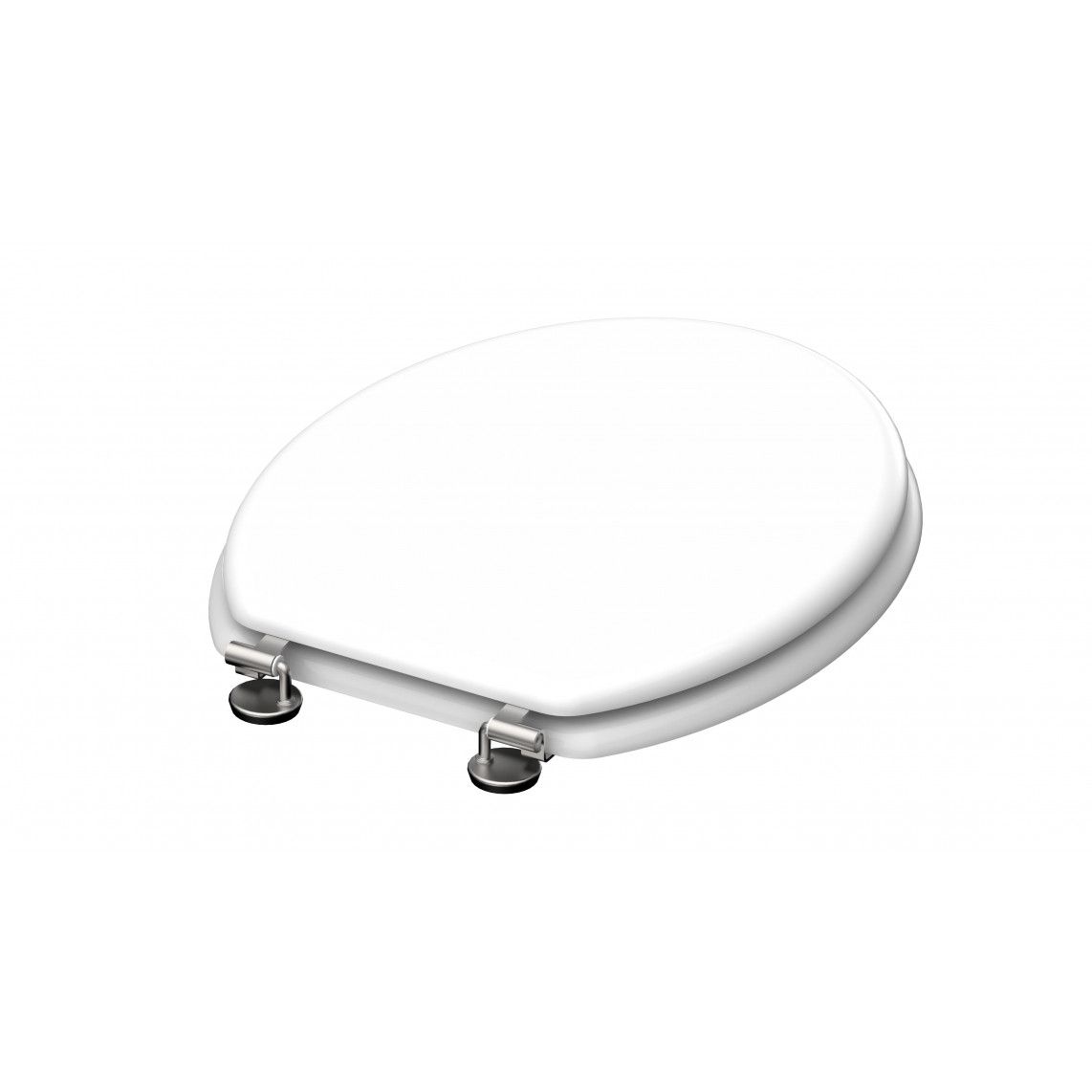 84000 abattant WC avec noyau en bois WHITE vue 3