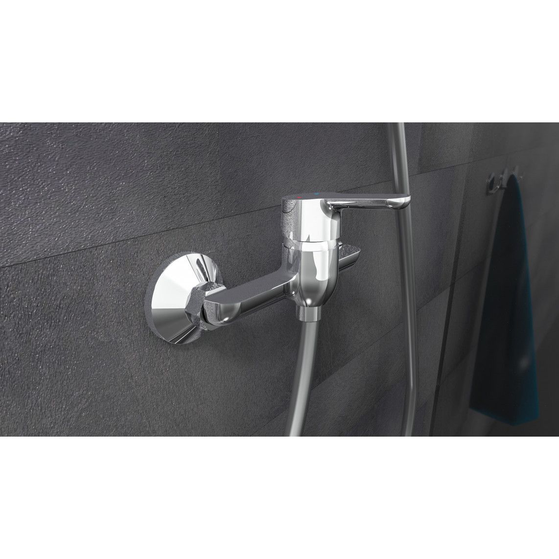 42400 VICO Shower mixer, chrome vue 3