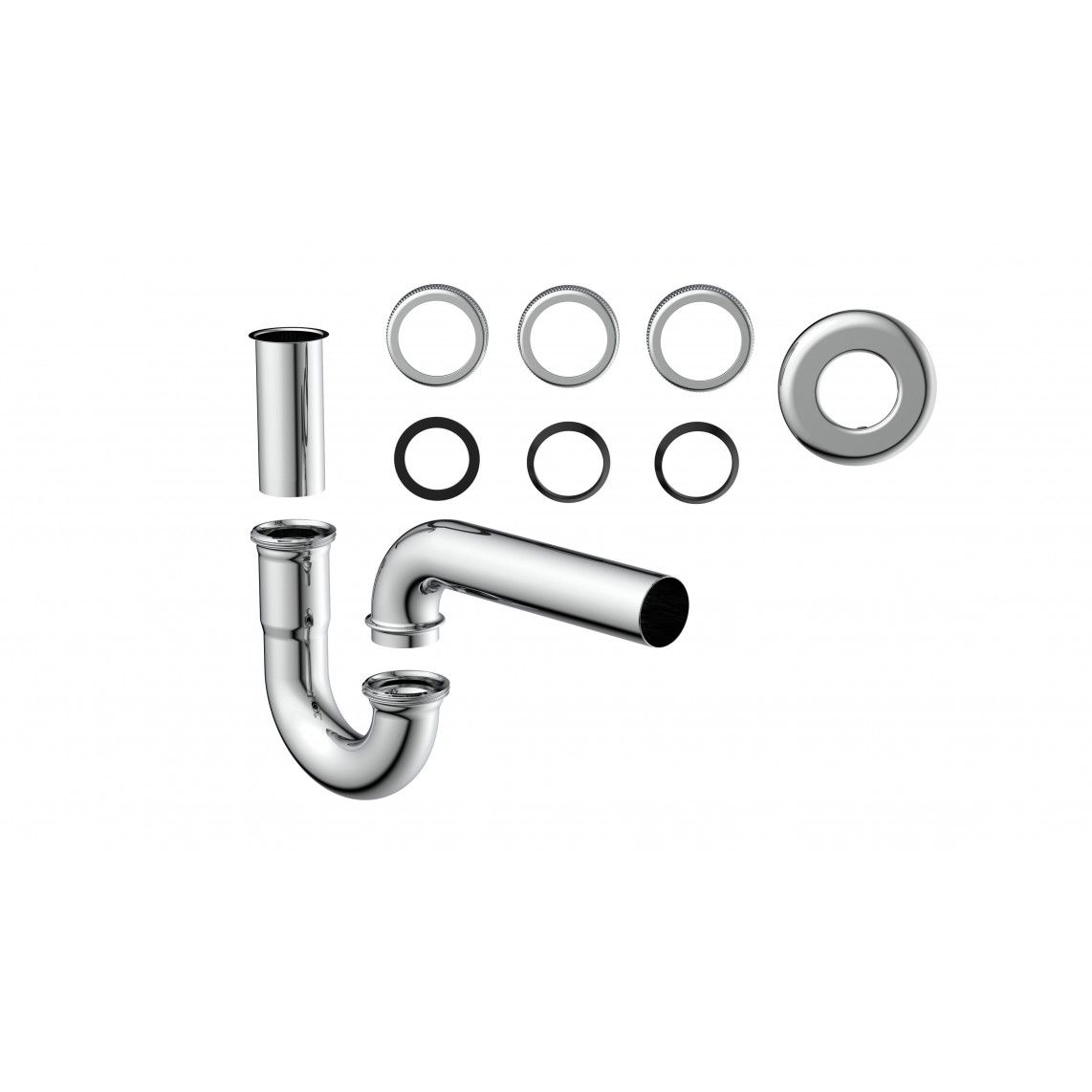 98801110 siphon tubulaire, chromé, 1 1/4" x 32 mm vue 5