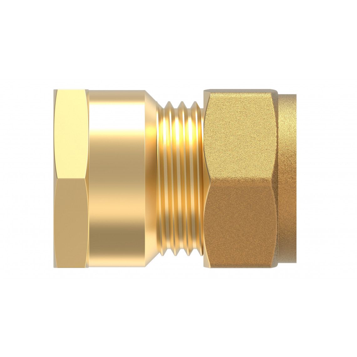 989456417 MS overgangsstuk, blanco, 22 mm x 3/4"BI, knelfitting voor koperen buis, vue 2