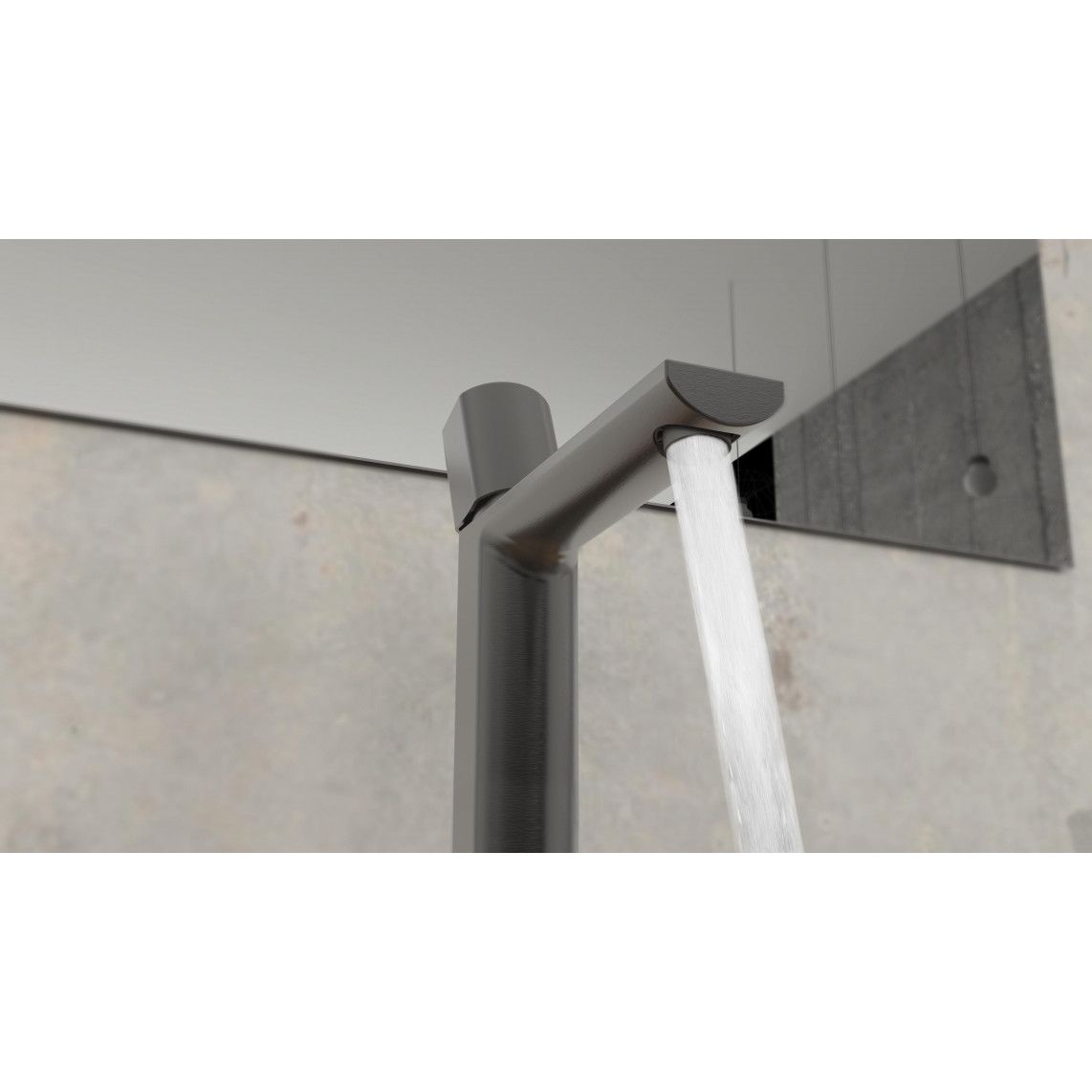 33612 NEW YORK Mitigeur lavabo, graphite mat vue 8