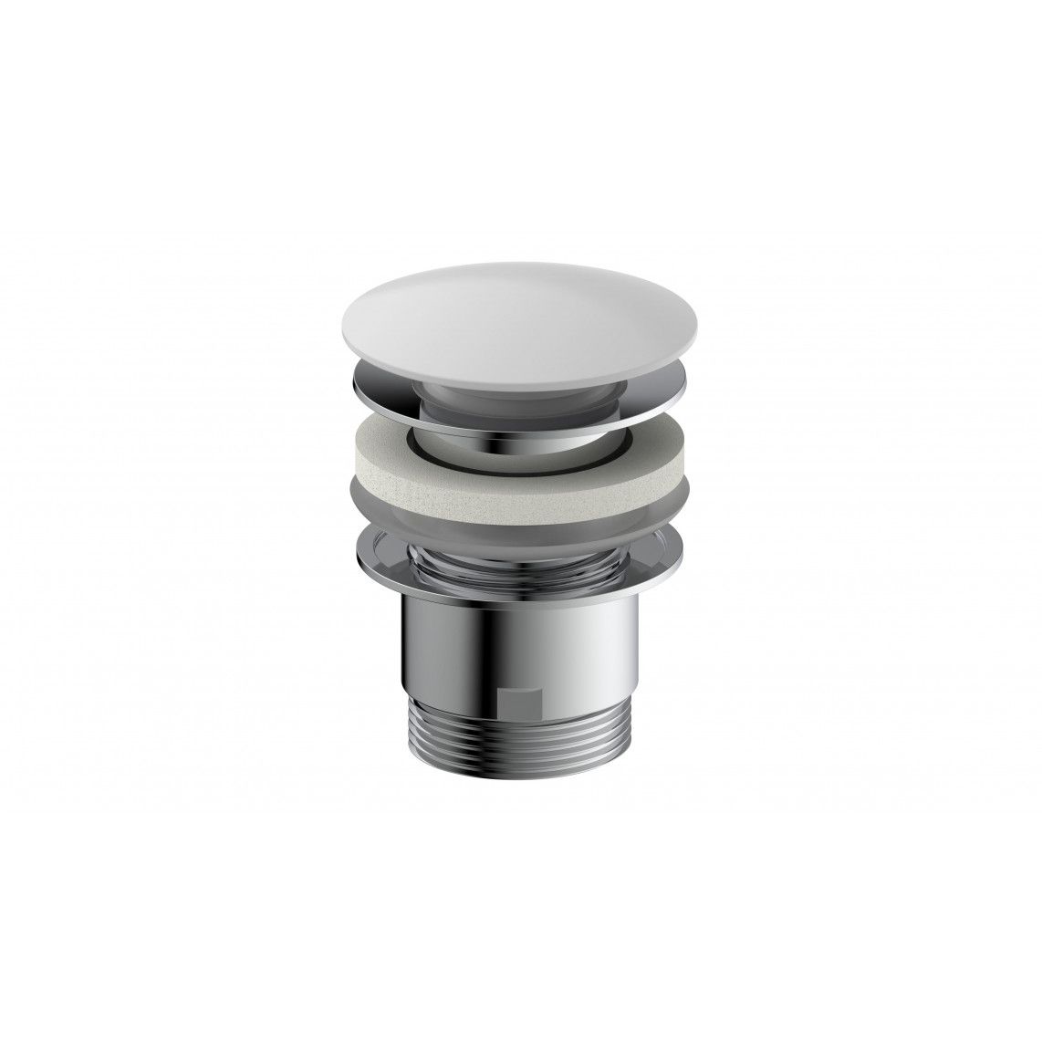 98807410 Design-afvoerwaste, dop wit, 1 1/4? x 65 mm vue 4