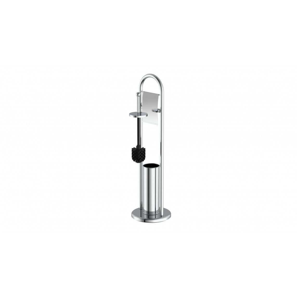BA0001 staand WC set, chroom vue 7