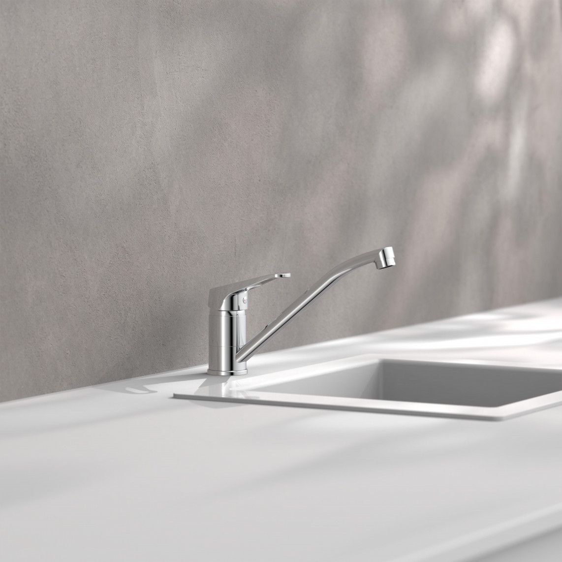 35590 TASSONI Sink mixer low pressure, chrome vue 5