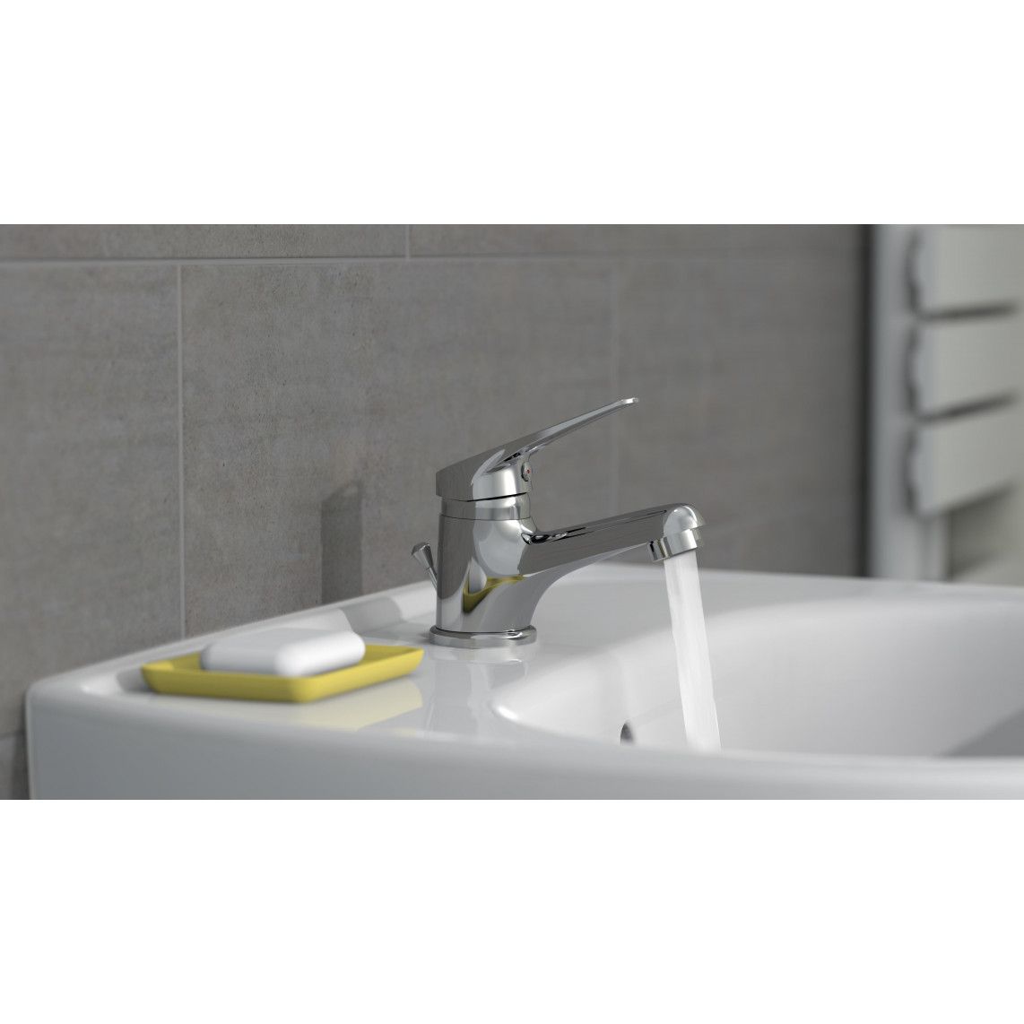 NI075SCR SPEED Mitigeur lavabo, chromé vue 4