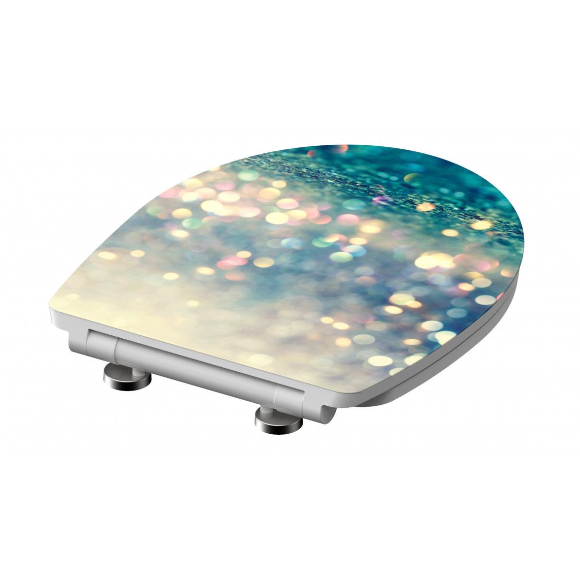 82587 Duroplast HG Toilet seat MAGIC LIGHT, with soft close and quick release vue 4