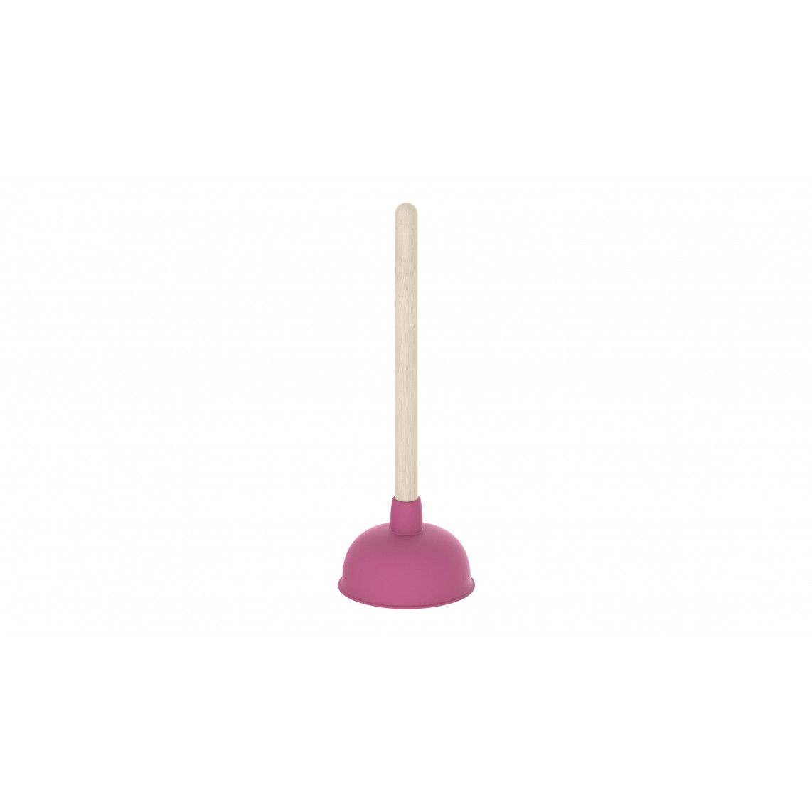BZ002 Nettoyant pour évier avec Poignée en bois, Ø 140 mm, Rose vue 2