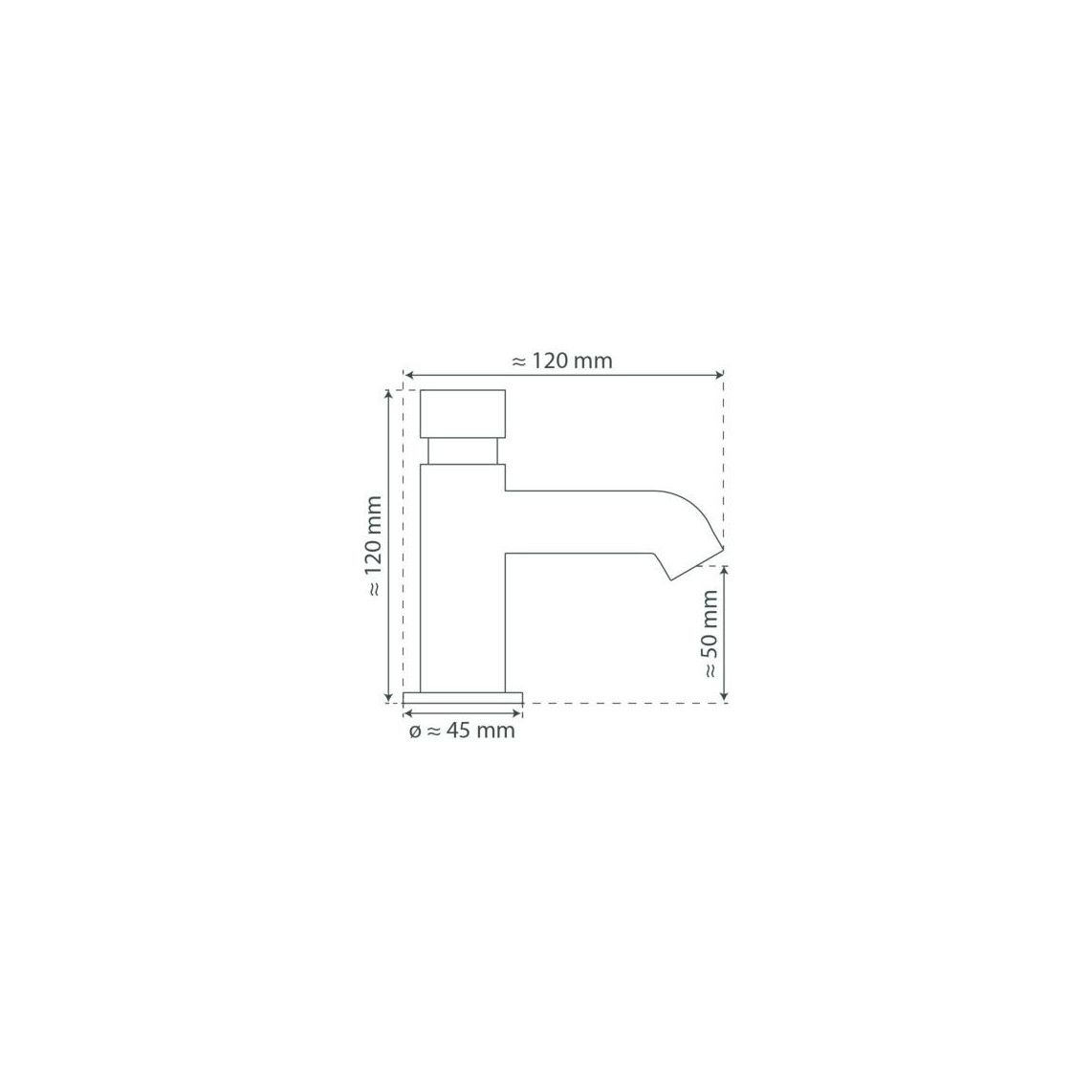 46951 LIMA fonteinkraan, chroom vue 10