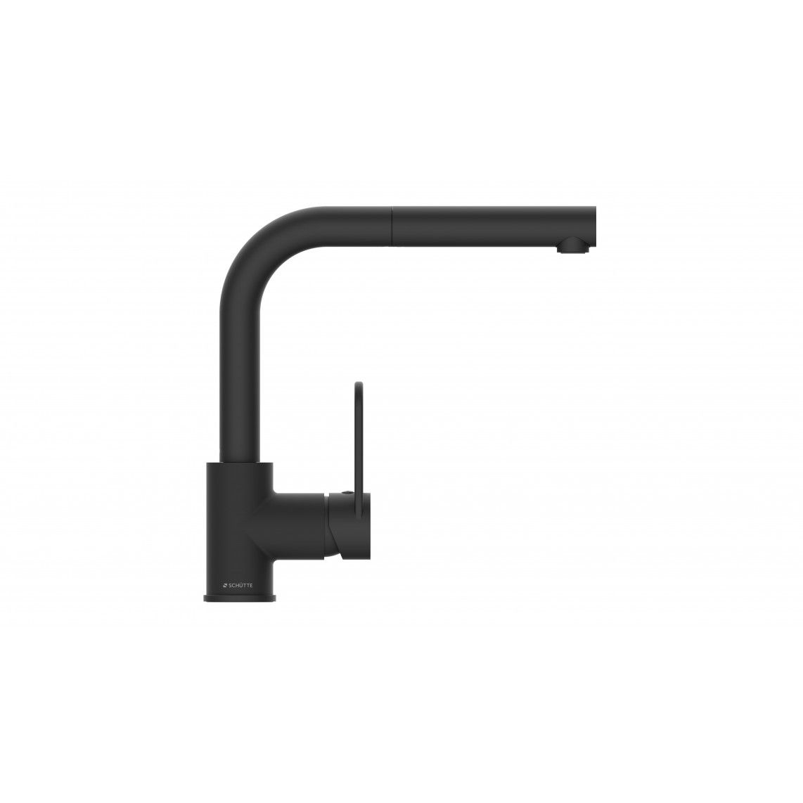 26239 DESIGN RING Mitigeur évier, noir mat, avec douchette à rincer extractible vue 3