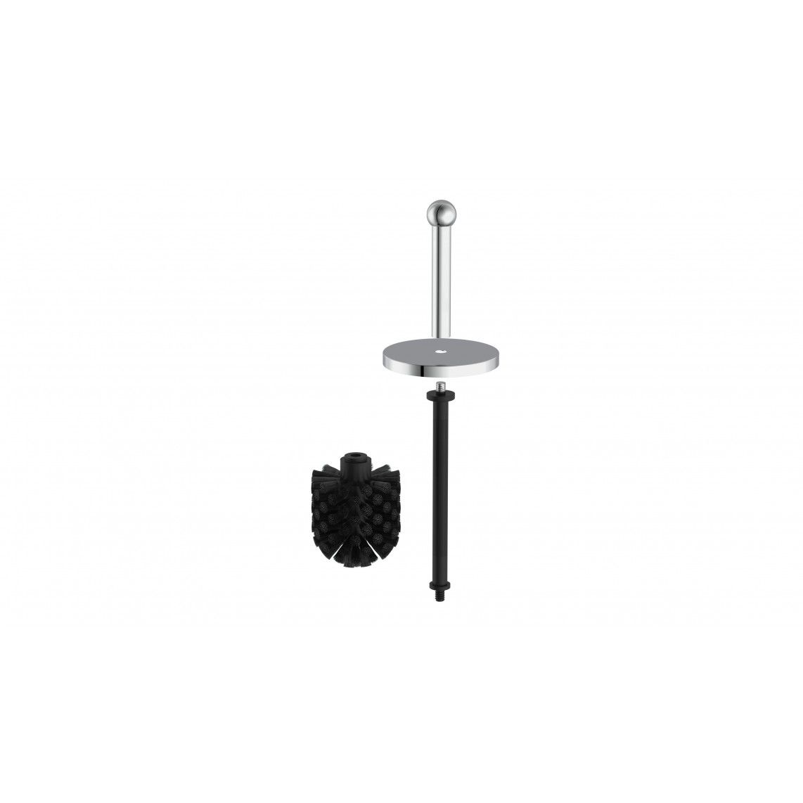 BA0001 staand WC set, chroom vue 4