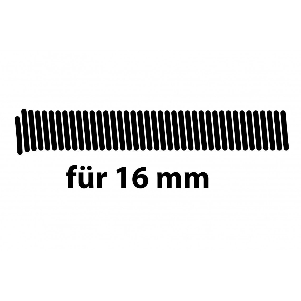 988915155 Outer bending spring, chrome, 16 mm, for multilayer pipe vue 2