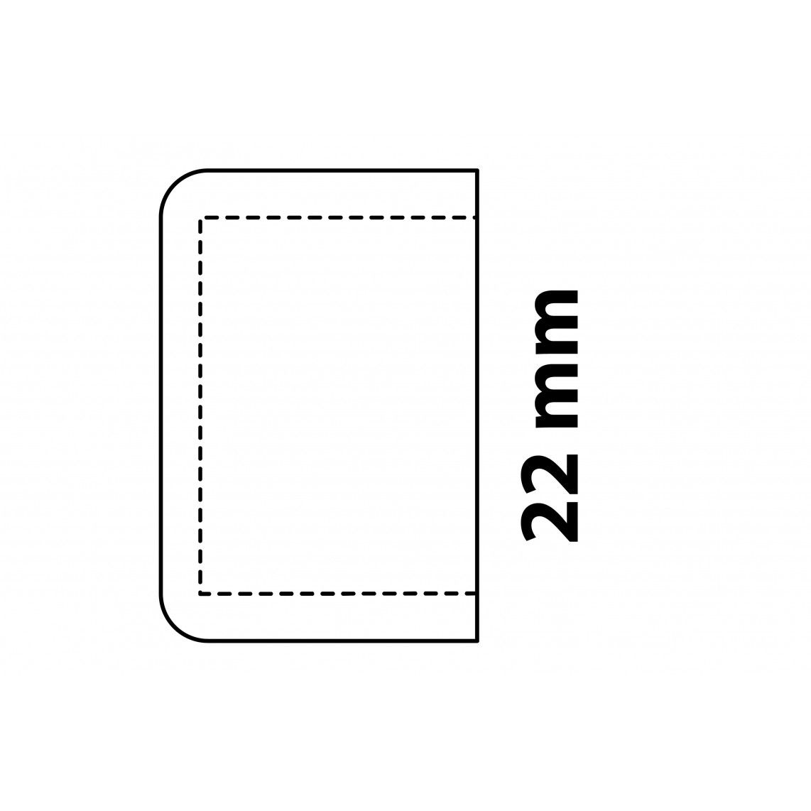 989204055 CU eindkap, blanco, 22 mm, 1 mof (5301) vue 3
