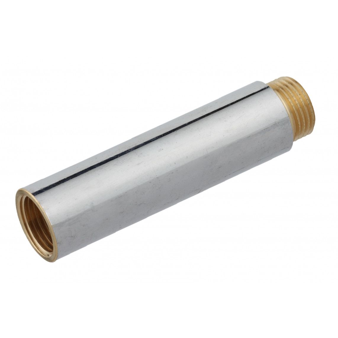 989316955 LT extension de robinet, chromé, 1/2" x 100 mm